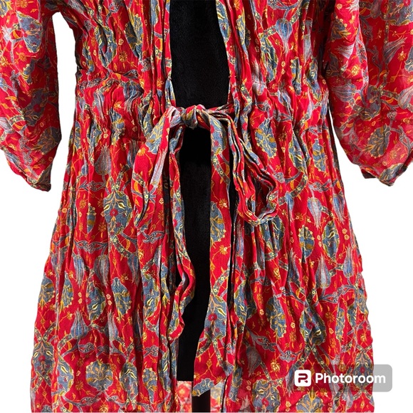Rujuta Sheth Bohemian Floral Kaftan - Picture 6 of 13